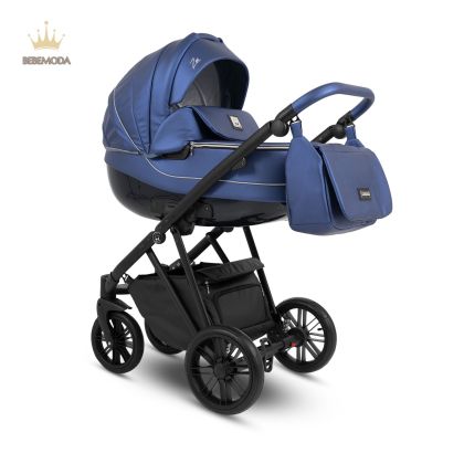 Bebemoda Комбинирана бебешка количка 3в1 Цвят син 