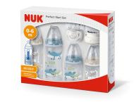 Nuk Бебешки сет за момче First Choice Perfect Start Temperature Control 10 части