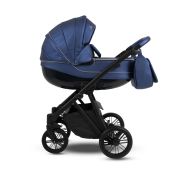 Bebemoda Комбинирана бебешка количка 3в1 Цвят син 