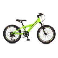 Велосипед BYOX със скорости 20" FLASH зелен